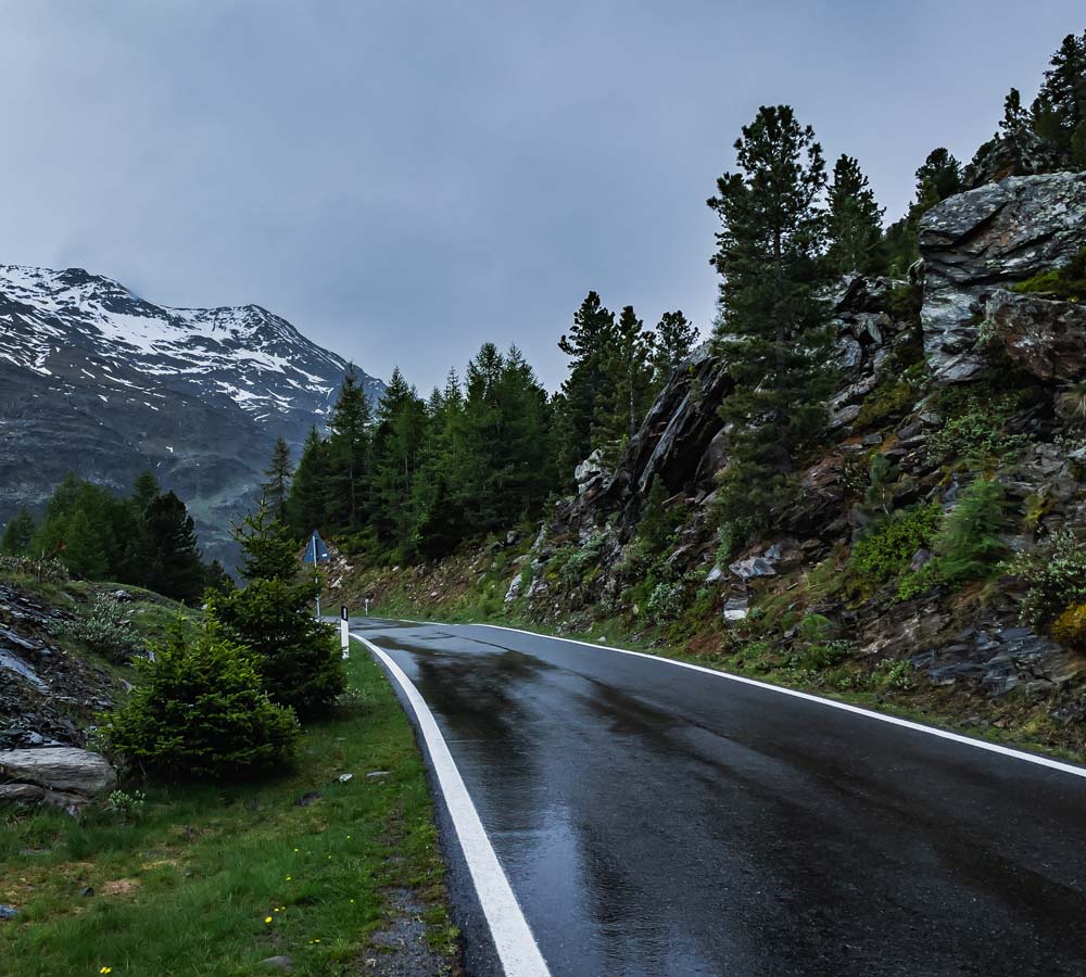Passo Gavia, Anstieg