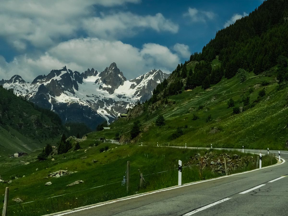 Passstraße, Sustenpass, Schweiz